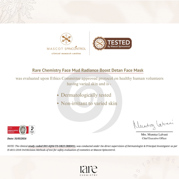 Radiance Boost De-Tan Face Mask