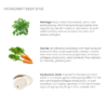 moringa, Carrot, Hyaluronic acid as key ingredient